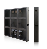 front open LED video wall cabinet