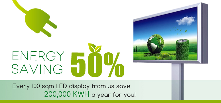 energy saving led display