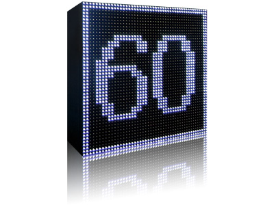 traffic led display cabinet