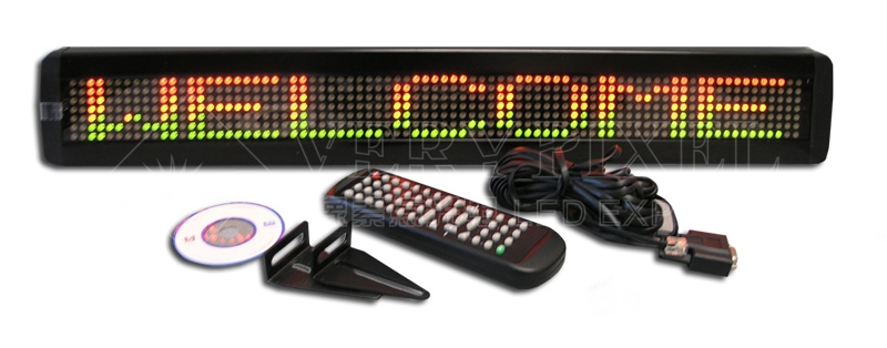 Programmable LED sign
