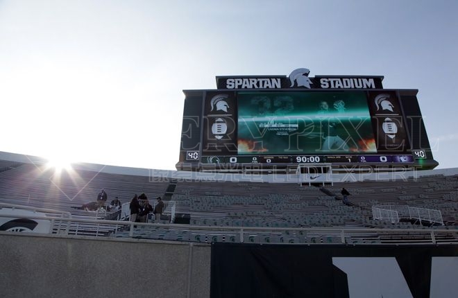 LED stadium advertising billboard display