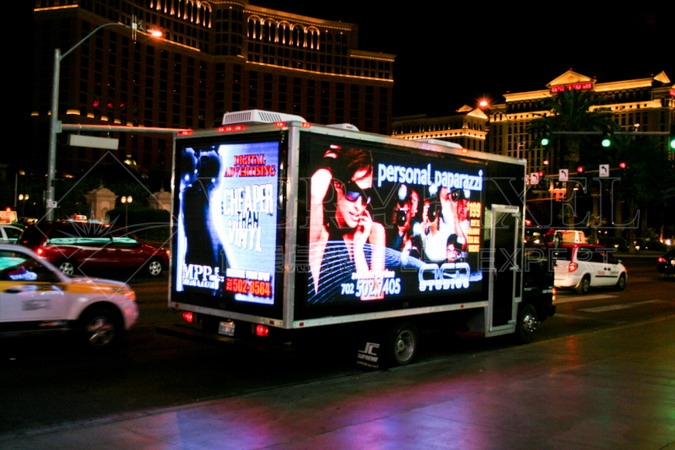truck mobile advertising led display