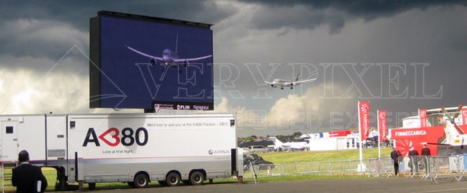 Mobile Truck LED TV Screen