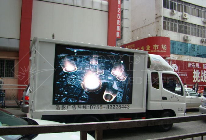 Truck LED display 