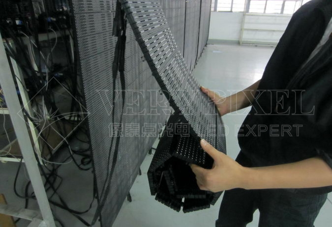 flexible led video display