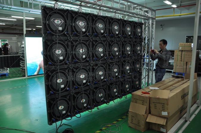 verypixel die-casting rental led display