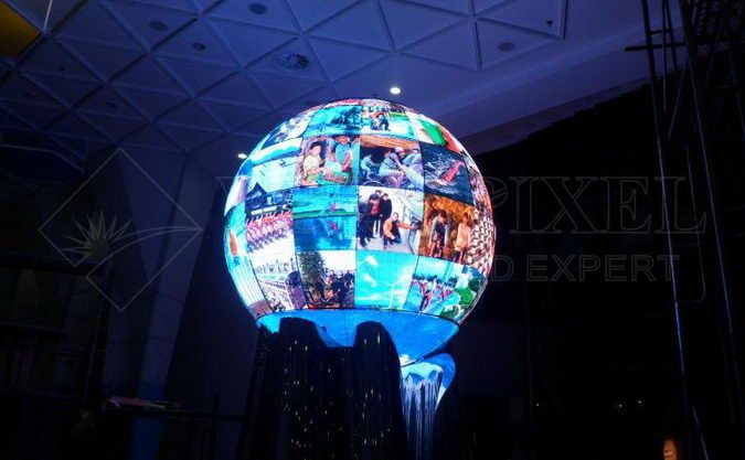 360 degree led video display, LED Video Globe, LED Ball 