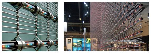 Grid-type LED screens