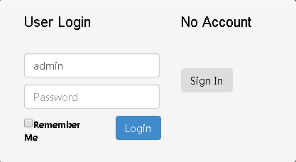 login in