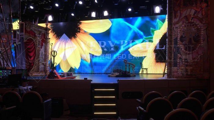 Verypixel Fastile indoor front access LED stage background