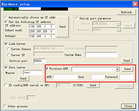 XIXUN 3G wireless controller Server solution