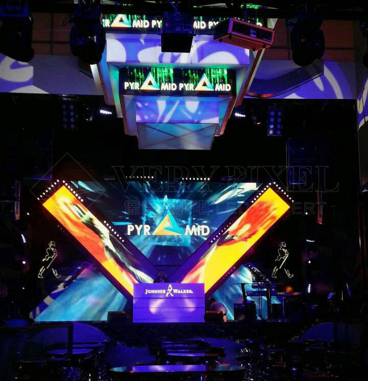 Singapore POWER HOUSE nightclub LED display