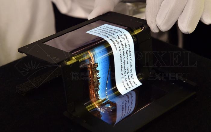 Flexible OLED display screen