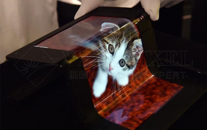 Flexible OLED display screen