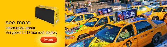 verypixel led taxi roof display