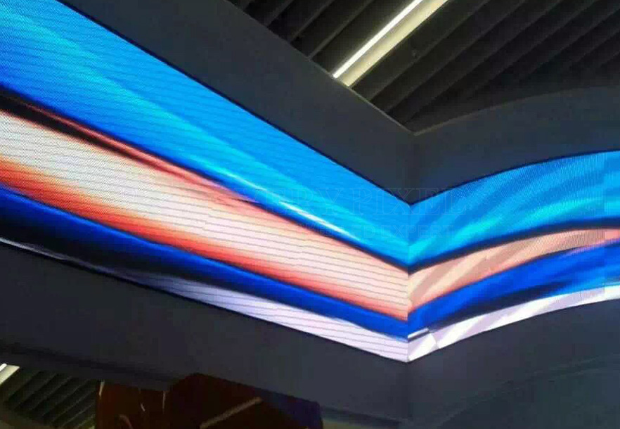 P6 special-shaped screen in ChangSha