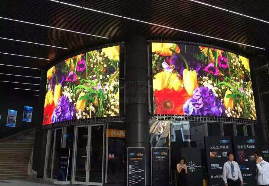 P6 Curved LED Display on China Joy