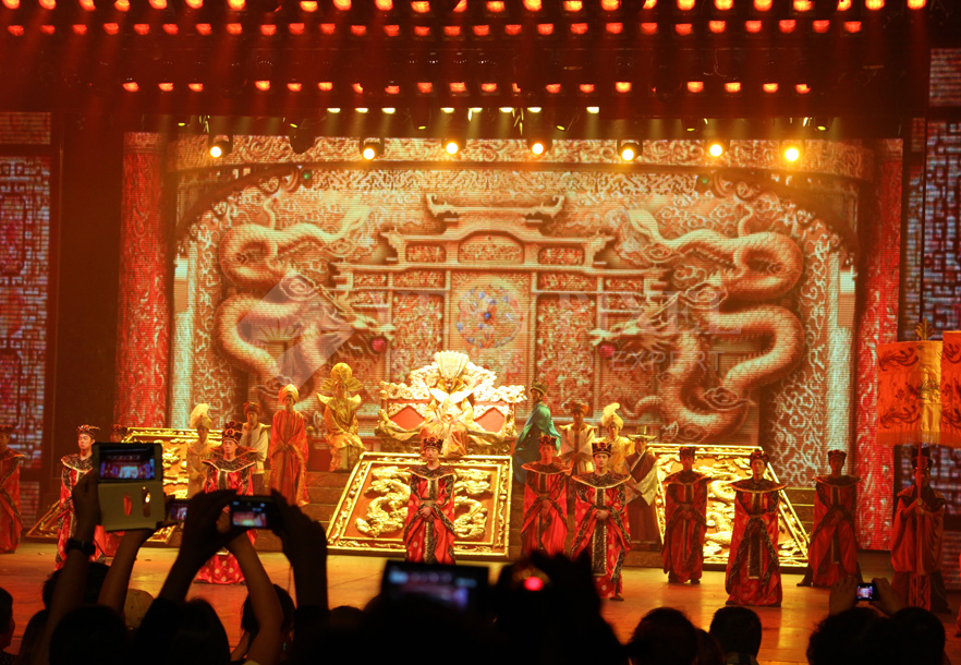 P4 indoor Stage Display in SongCheng Hangzhou