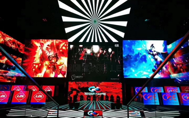  P6 indoor stage high-definition LED full-color display